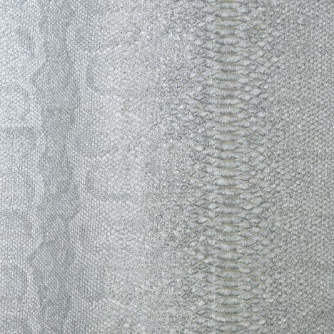 Vymura Milano Python Skin Grey Metallic Wallpaper - M88736