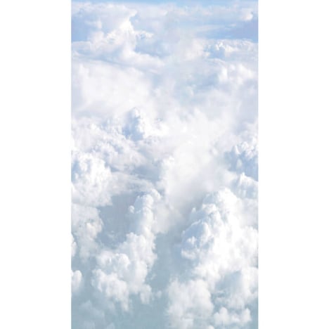 Grandeco Young Edition Dream Clouds Blue/White Wall Mural - ML6001