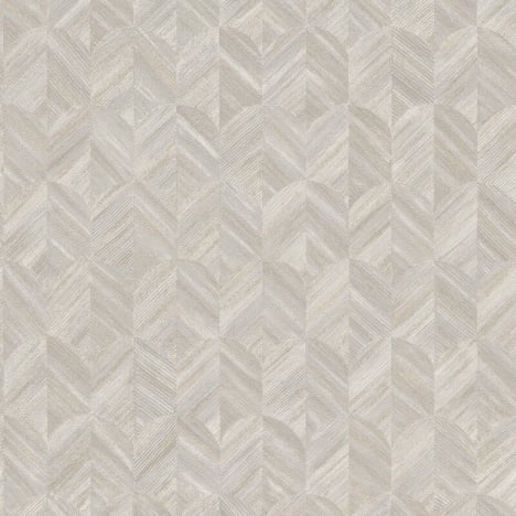 Grandeco Muse Amber Geometric Grey Wallpaper - MU3204