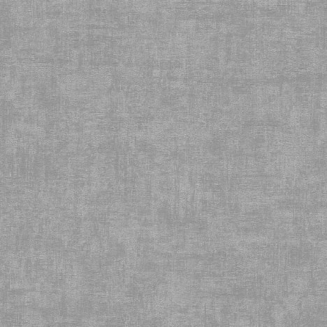 Rasch Plain Textured Silver/Grey Wallpaper - 489941