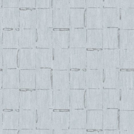 SK Filson Geometric Lines Duck Egg Metallic Wallpaper - SK20025