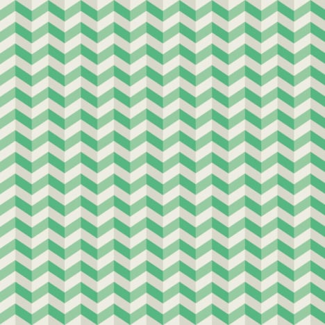 Ohpopsi Illusion Chevron Jade Twist Wallpaper - STR50130W