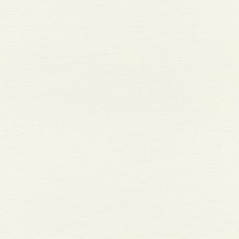 Studio Claas Linen Effect Plain White Wallpaper - 531404