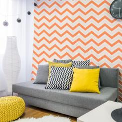 How about Orange Wallpaper? Add Warming Tones To Your Home