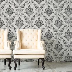 Three Shades of Black Wallpaper