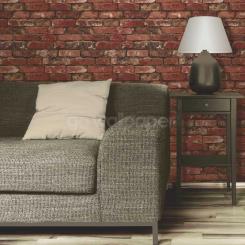 How to add a rustic touch to your home with brick wallpaper