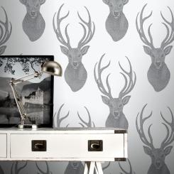 Black and White Wallpaper – Contemporary and Dramatic