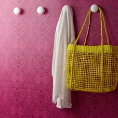 Passionate Pink Wallpaper Transforms Your Home