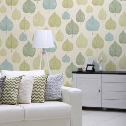 Green Wallpaper Freshens Up Any Room - Inspiring Ideas Just For You