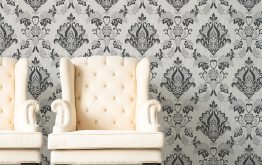 Three Shades of Black Wallpaper
